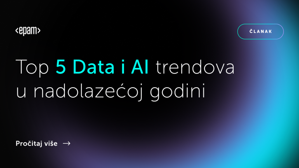 Top 5 data i AI trendova u nadolazećoj godini