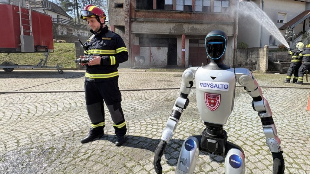 Prvi u Hrvatskoj i regiji: Abysalto demonstrirao robotsku podršku u vatrogasnoj intervenciji